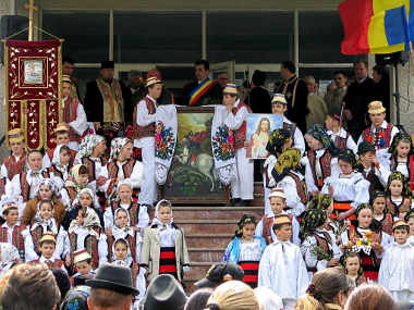 St. George celebration in Romania