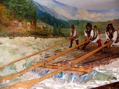 Hutsul river rafters
