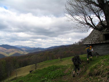 Climbing the Krasna Ridge