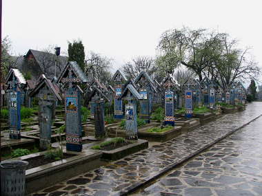 Merry cemetery of Sapanta